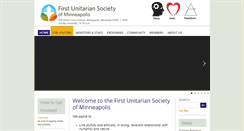 Desktop Screenshot of firstunitarian.org